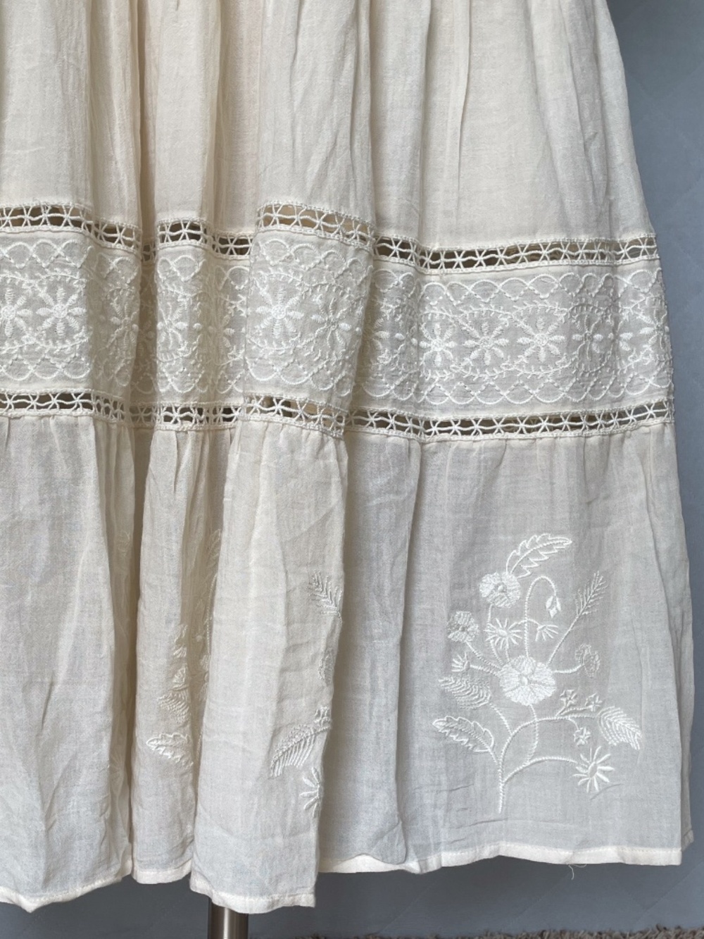 Spell & the Gypsy Collective - Loves Me Not Garden Dress - Cream Dress - XS - Picture 8 of 16